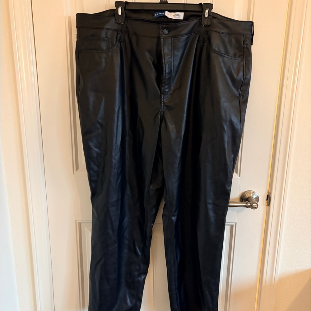 Old Navy High-Rise Faux Leather Pants
